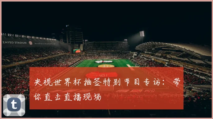 央视世界杯抽签特别节目专访：带你直击直播现场